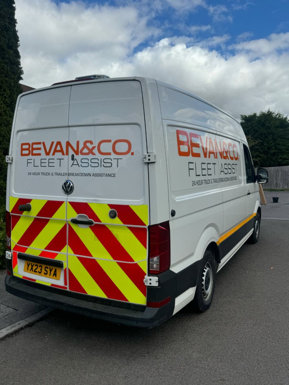 The second Bevan and Co. Fleet Assist van